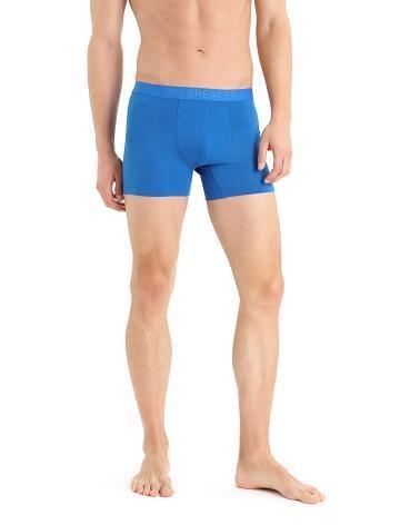 Sous Vêtement Icebreaker Cool-Lite™ Merino Anatomica Boxers Homme Bleu | FR 1320CTVE